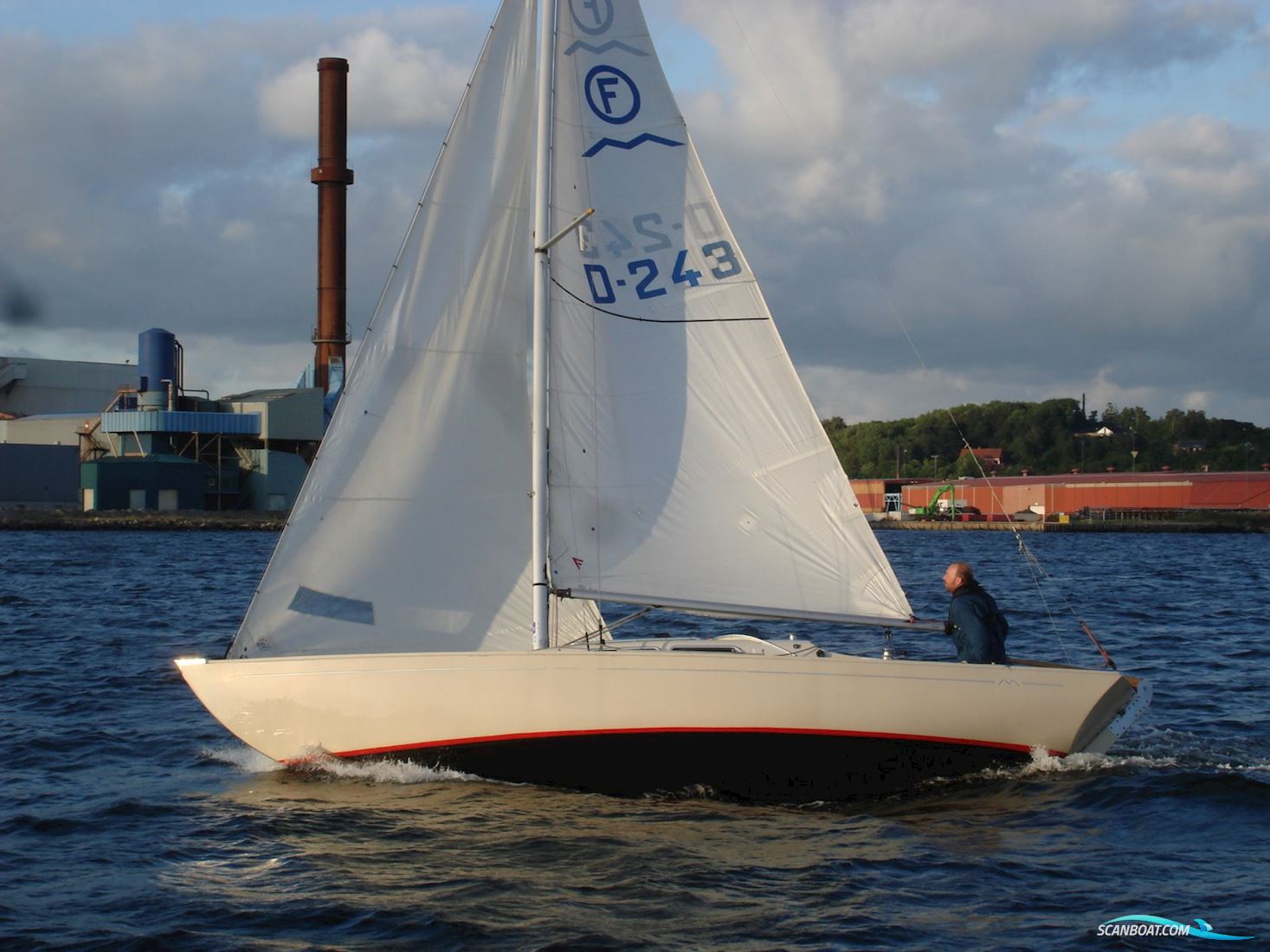 IF'er Segelbåt 1974, med Yamaha motor, Danmark