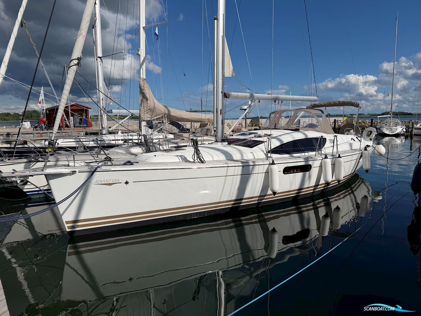 Jeanneau 45 DS Segelbåt 2011, med Yanmar 4JH4-TE motor, Danmark