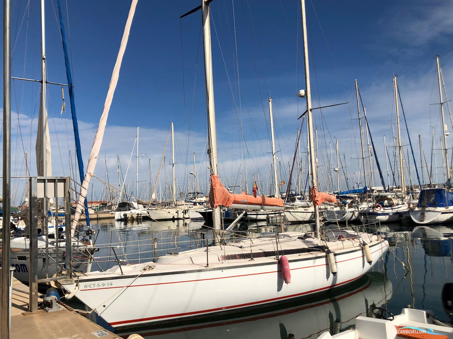 Jeanneau Gin Fizz 37 Segelbåt 1980, med Perkins motor, Spanien
