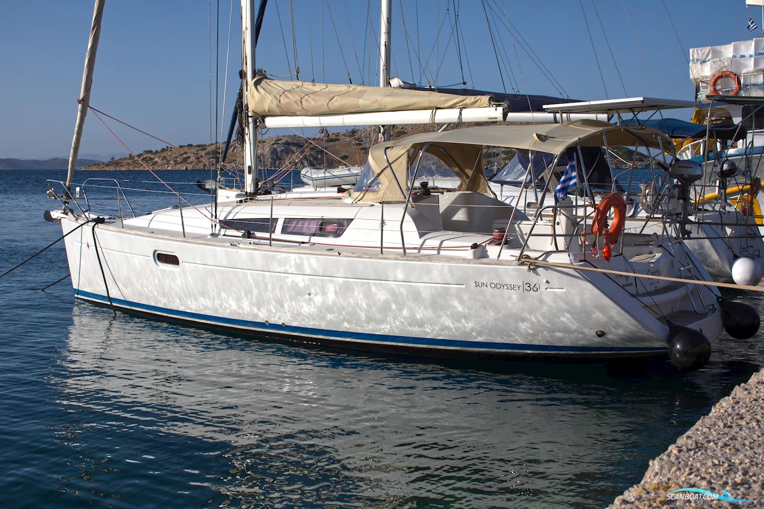 Jeanneau Sun Odyssey 36i Segelbåt 2010, med Yanmar motor, Grekland