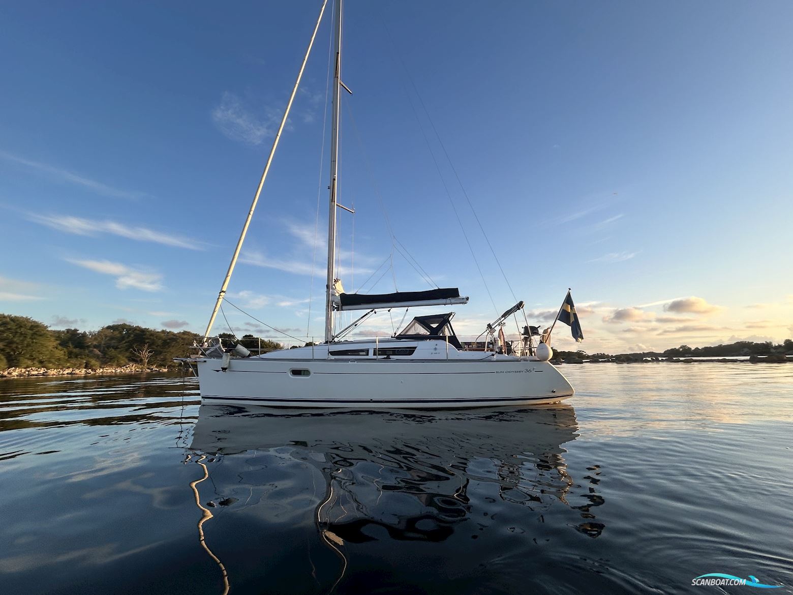 Jeanneau Sun Odyssey 36i Segelbåt 2007, med Yanmar 3YM30 motor, Sverige