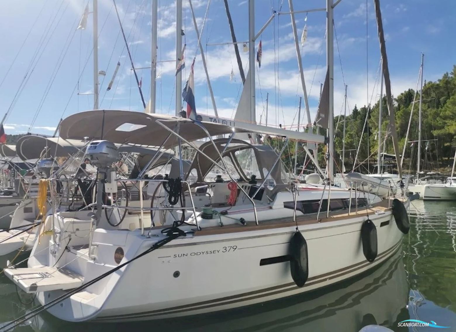 Jeanneau Sun Odyssey 379 Segelbåt 2012, med Yanmar 3YM30 motor, Kroatien