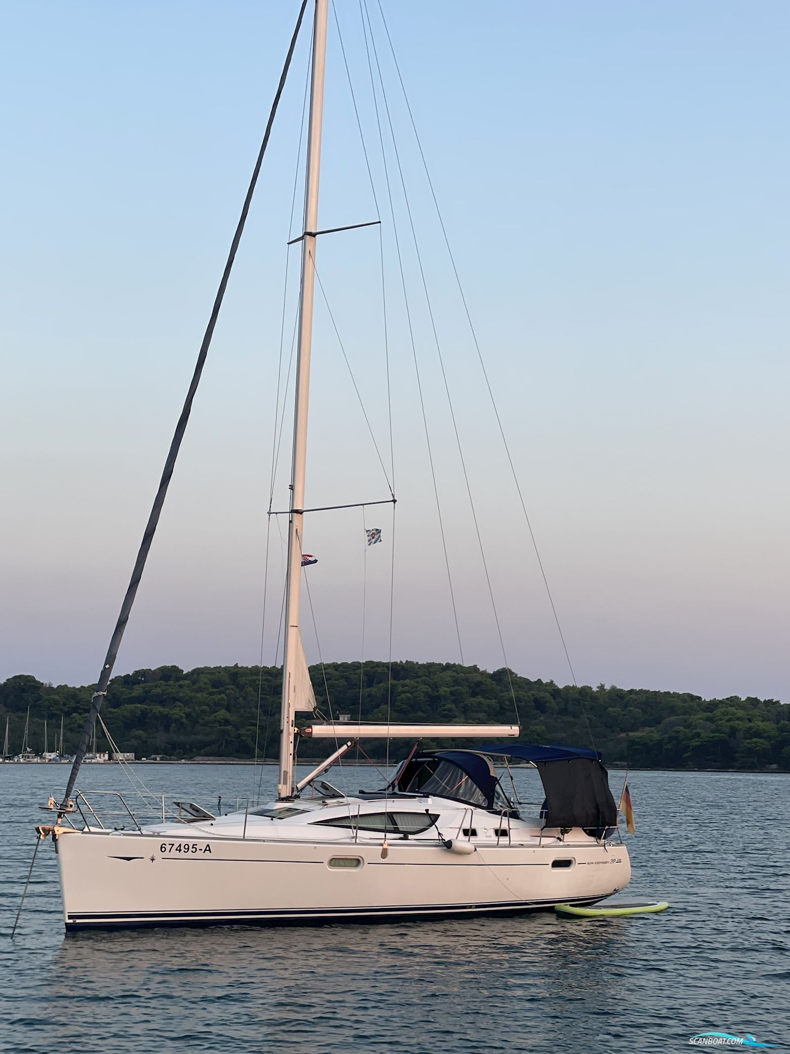 Jeanneau Sun Odyssey 39 DS Segelbåt 2006, med Yanmar motor, Kroatien