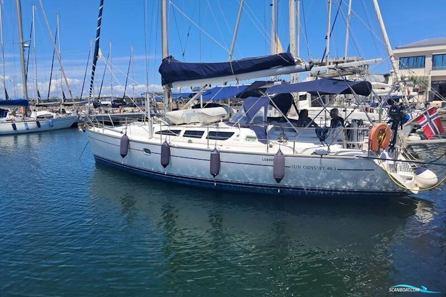 Jeanneau Sun Odyssey 40.3 Segelbåt 2005, med Yanmar 4JH4E motor, Grekland
