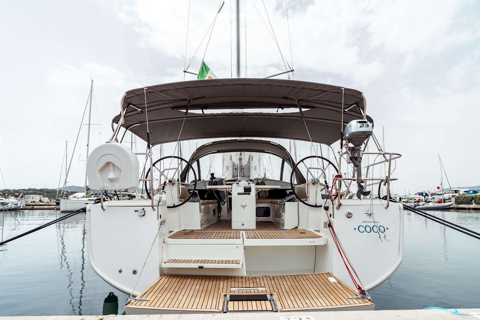 Jeanneau Sun Odyssey 440 Segelbåt 2019, med 
            Yanmar 4JH-57
 motor, Italien