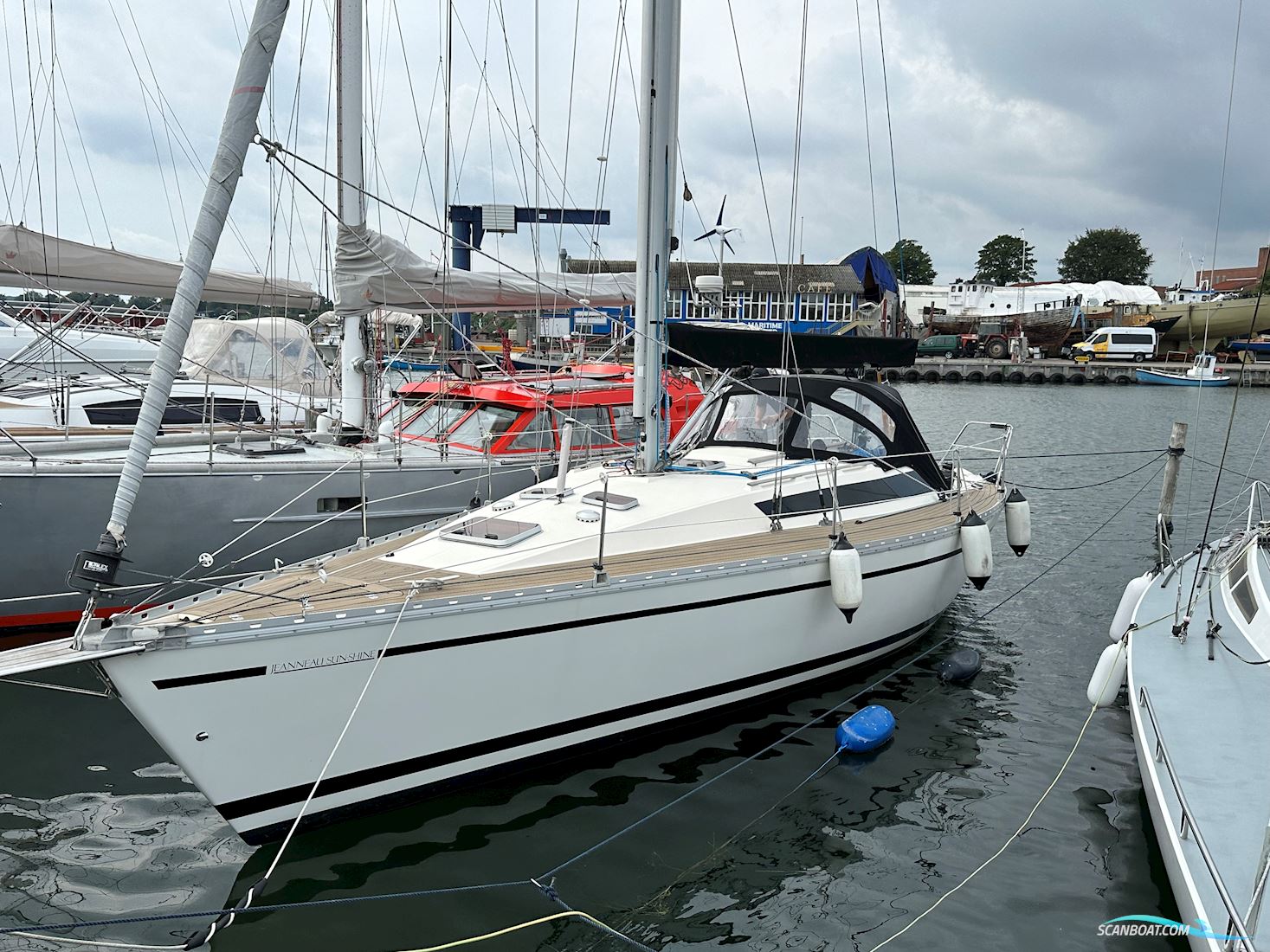 Jeanneau Sun Shine 38 Segelbåt 1986, med Yanmar motor, Danmark