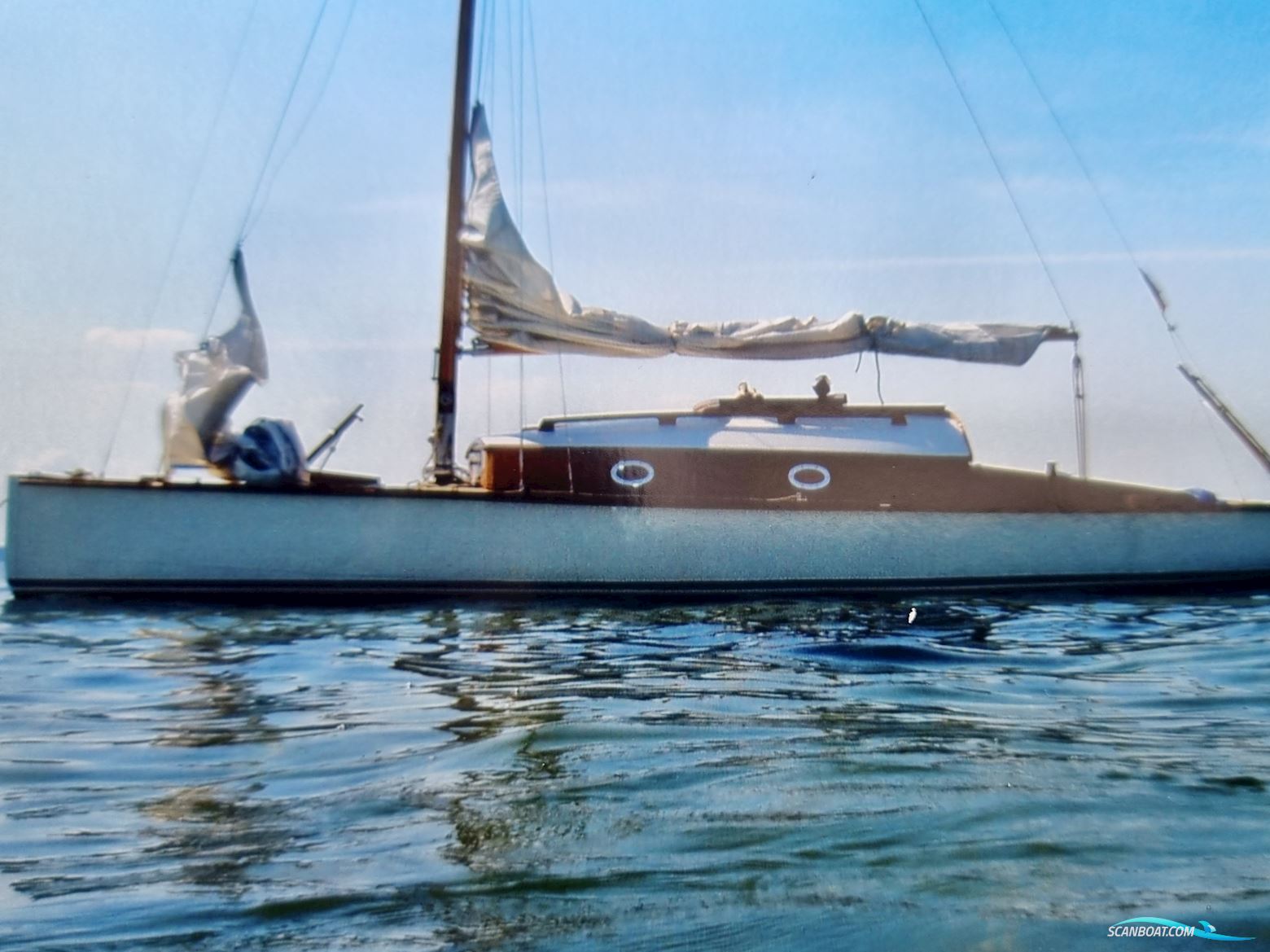 Jollenkreuzer Paul Böhling Werft Segelbåt 1930, med Yanmar 1GM10 motor, Tyskland