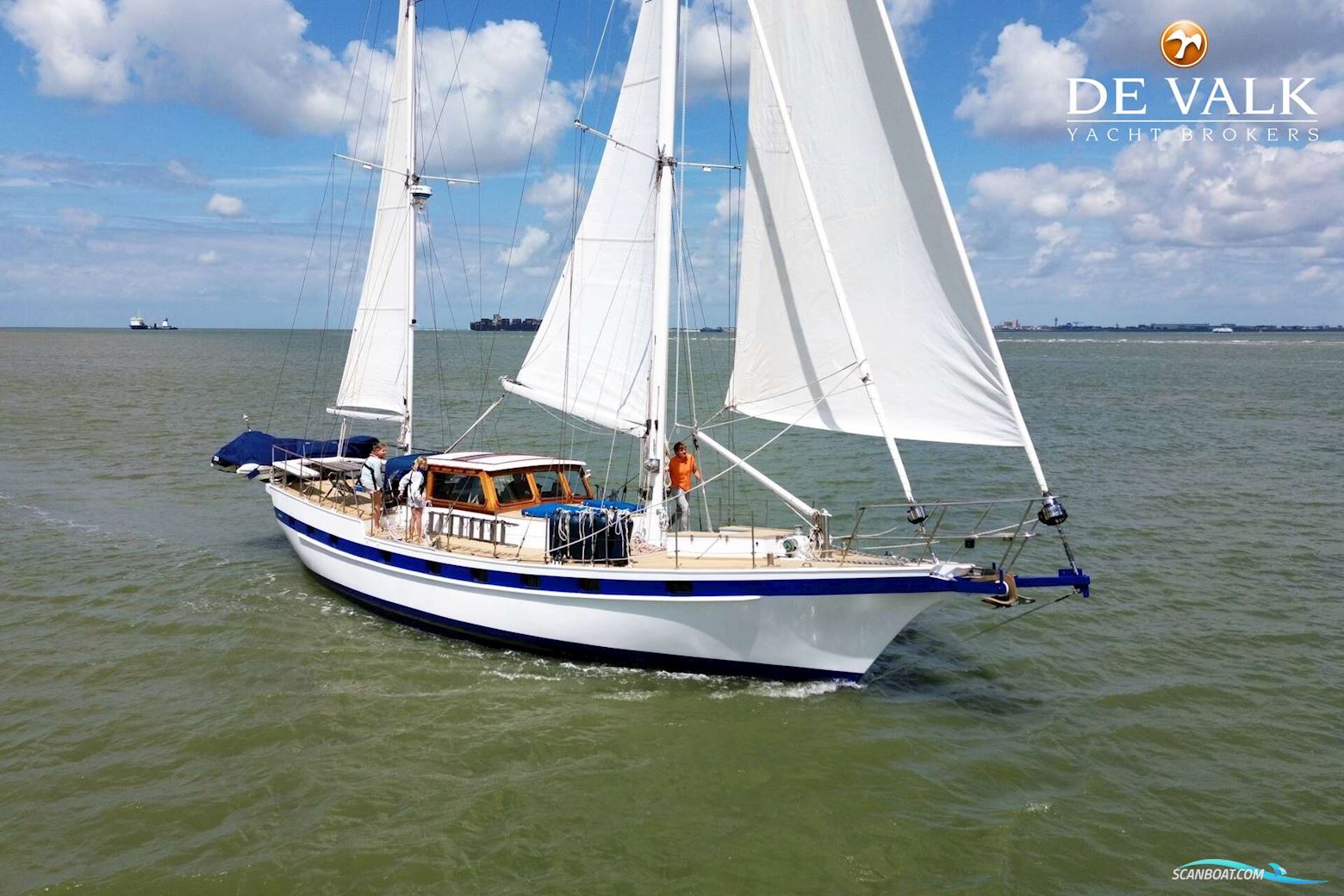 Jongert 60 Segelbåt 1969, med Ford motor, Belgien