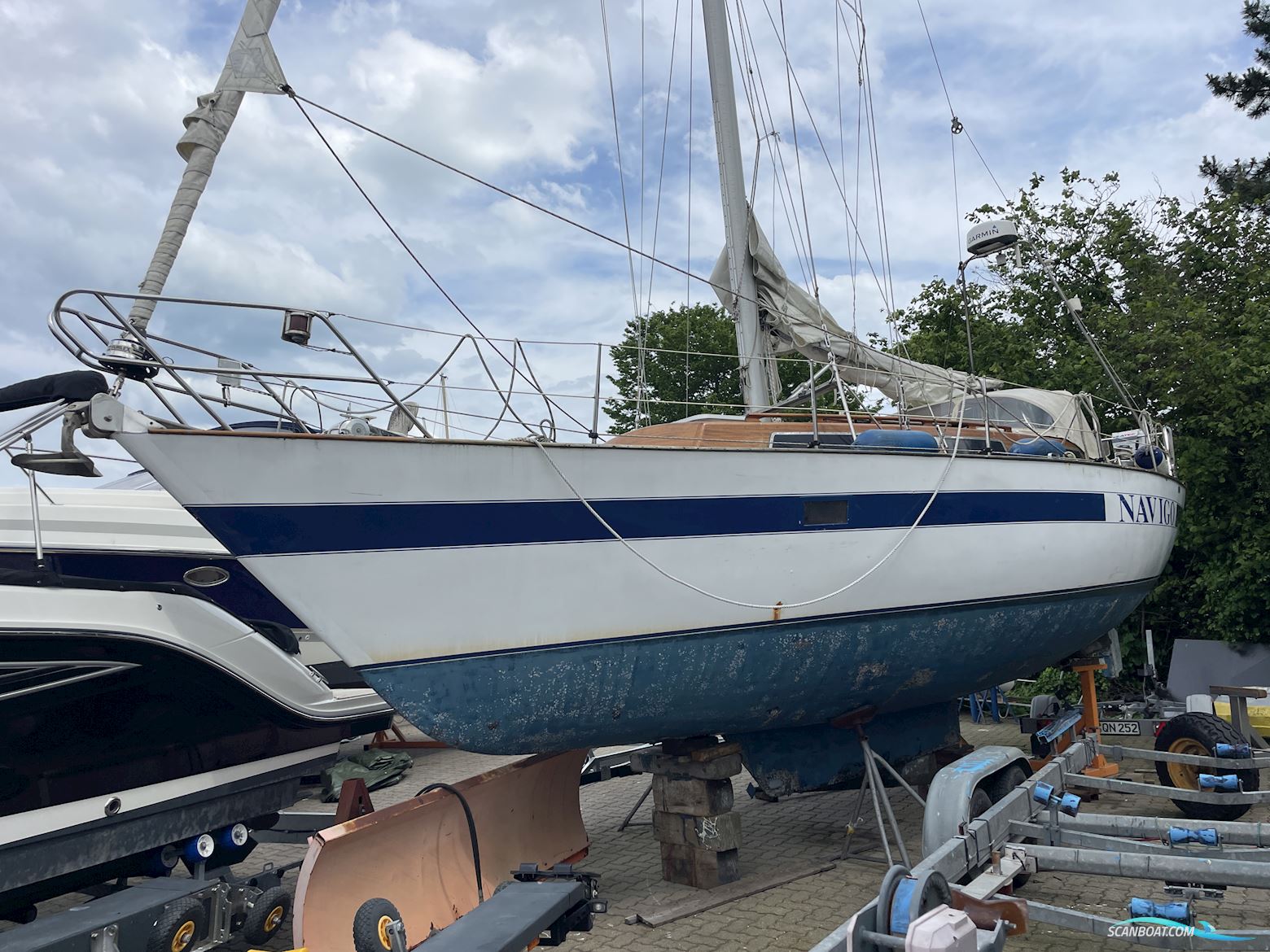 Judel Vrolijk 10,10 M Segelbåt 1982, med Yanmar 3HM motor, Tyskland
