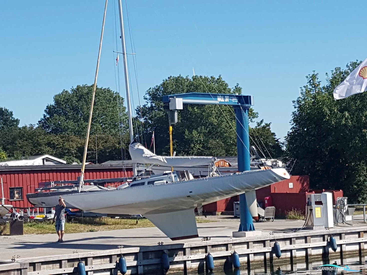 Karavel 10 Meter Segelbåt 1978, med Parsun motor, Danmark