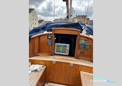 Klassische Holz Segelyacht Segelbåt 1942, med Yanmar 3GM30F motor, Tyskland