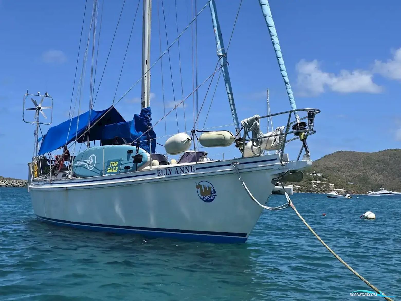 Koopmans 46 Segelbåt 1987, med Yanmar motor, Virgin Islands