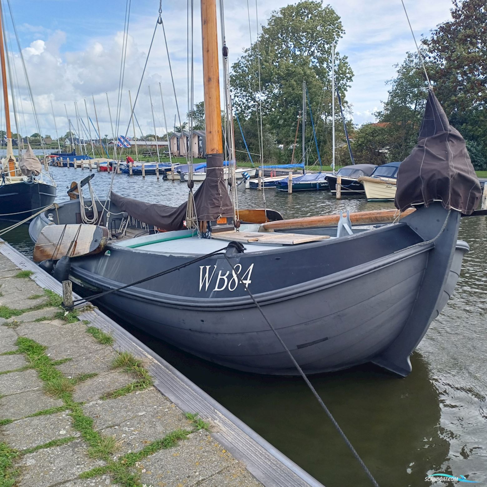 Lemmeraak Visserman Segelbåt 1983, med Daf motor, Holland