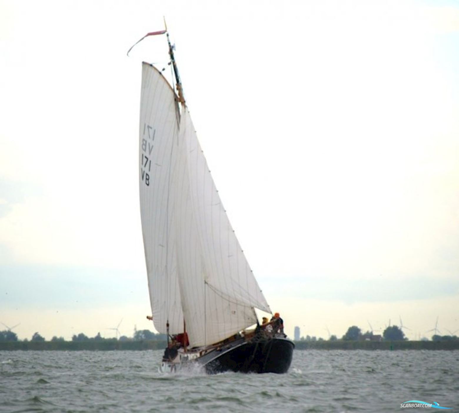Lemsteraak Brinksma Nieuwe Kielkade Segelbåt 1981, Holland