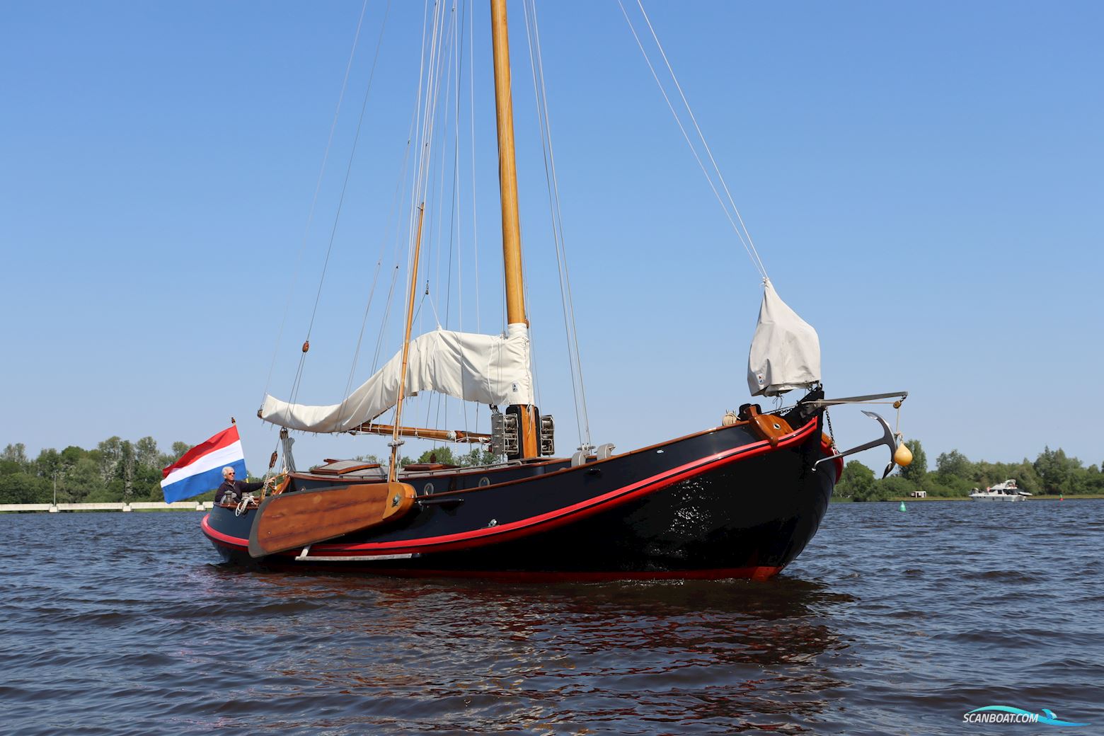 Lemsteraak Corneel - De Boer Roefaak 12.85 Segelbåt 1998, med Yanmar motor, Holland