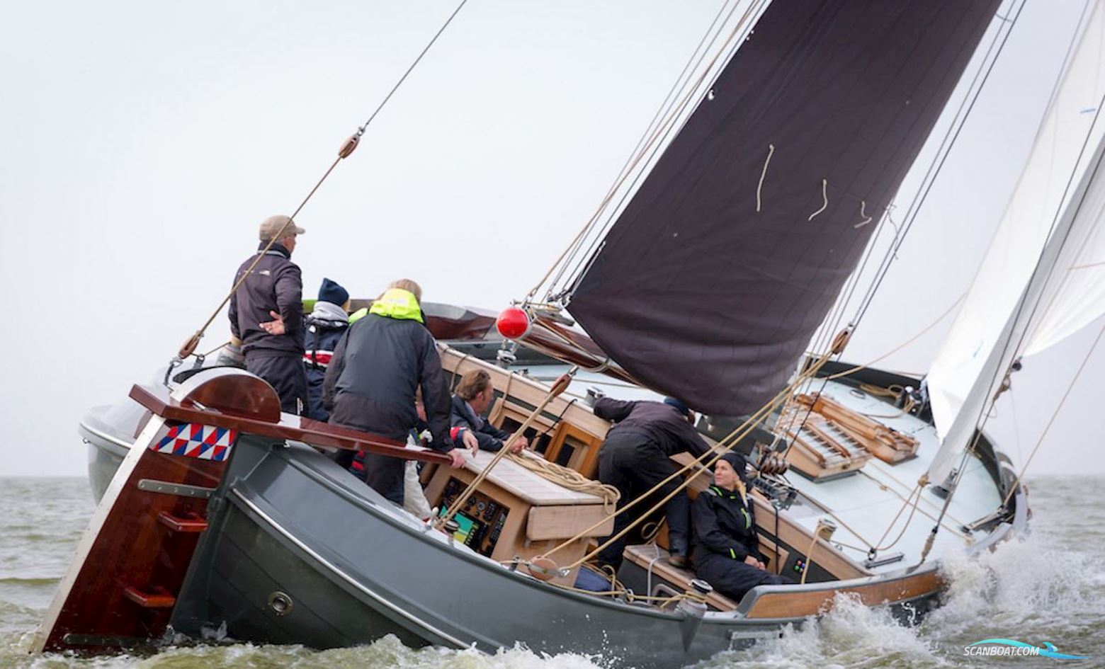 Lemsteraak LE 111 - Visserman Uitvoering Segelbåt 2017, med Scam motor, Holland