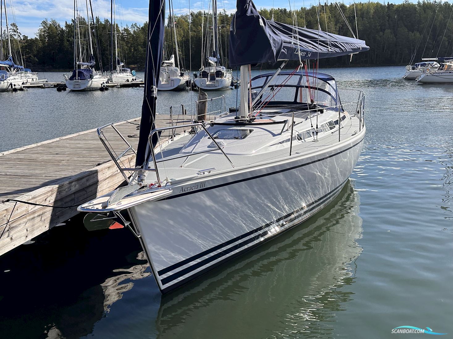 Linjett 34 Segelbåt 2024, med Yanmar 3YM30 motor, Sverige