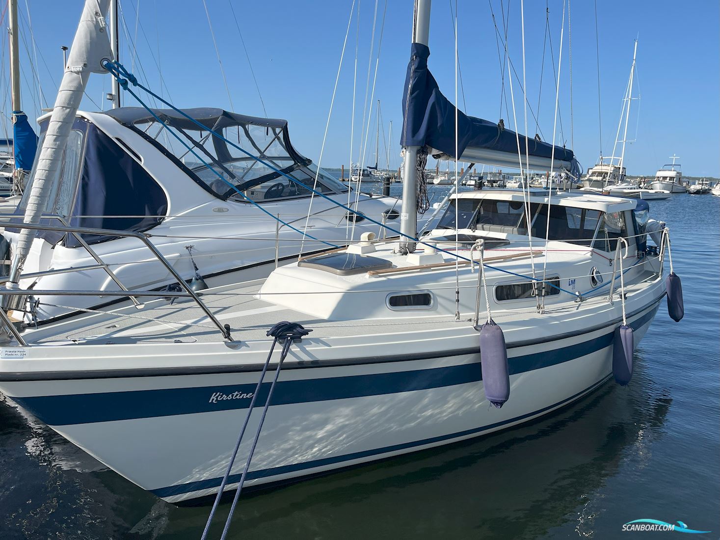 LM 28 Segelbåt 1987, med Volvo Penta D1-30 motor, Danmark