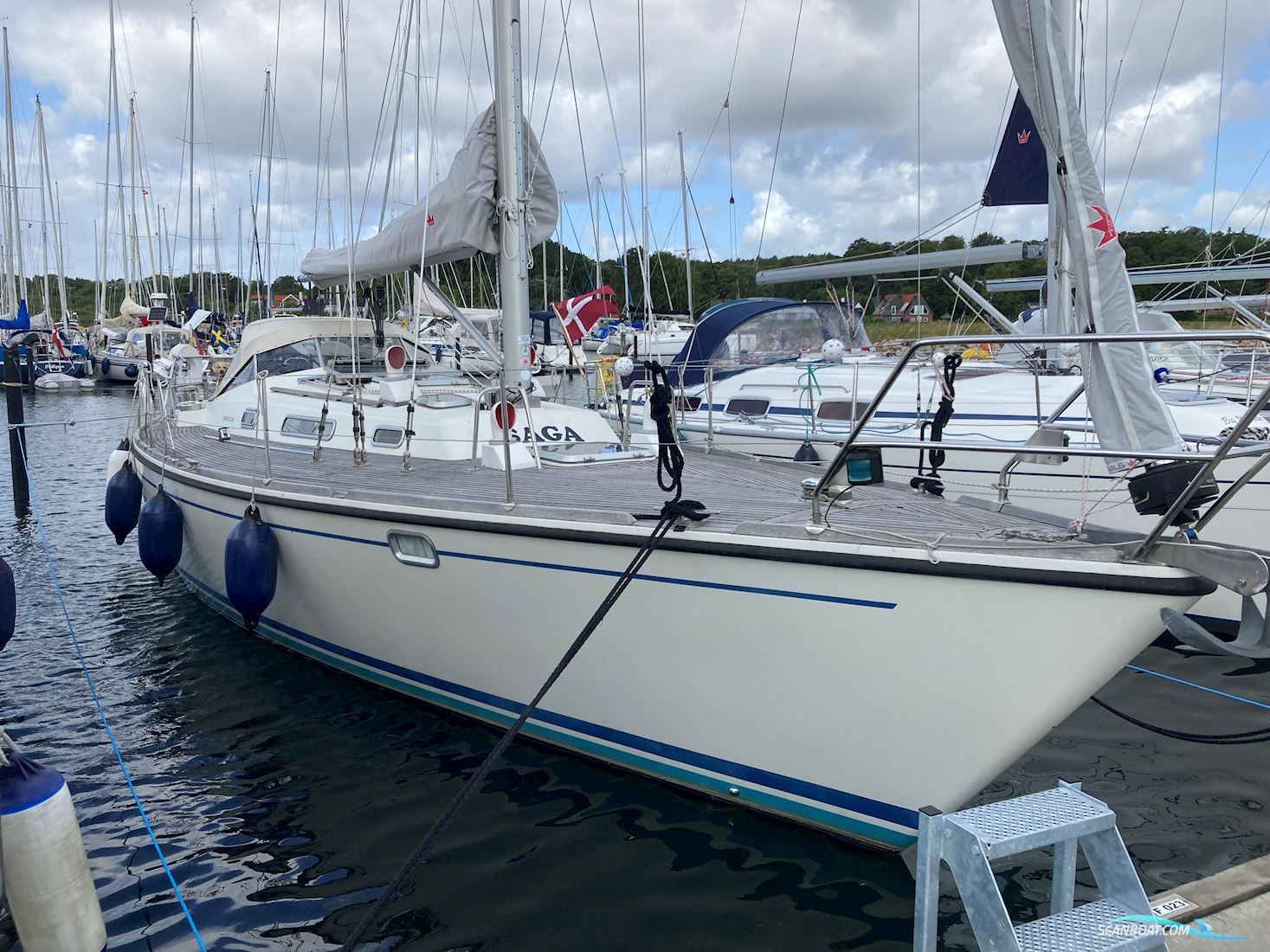LM Mermaid 380 Segelbåt 1987, med Volvo D2-40F motor, Danmark