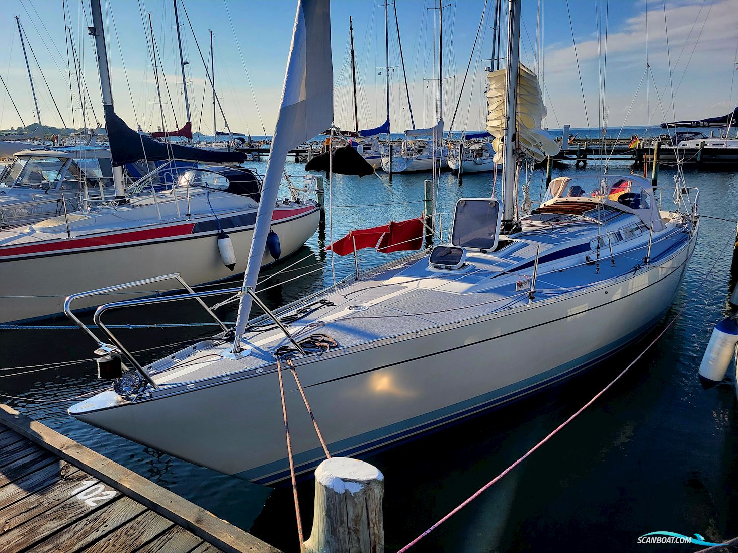 Luffe 37 Segelbåt 1988, med Volvo Penta D1 20 motor, Tyskland