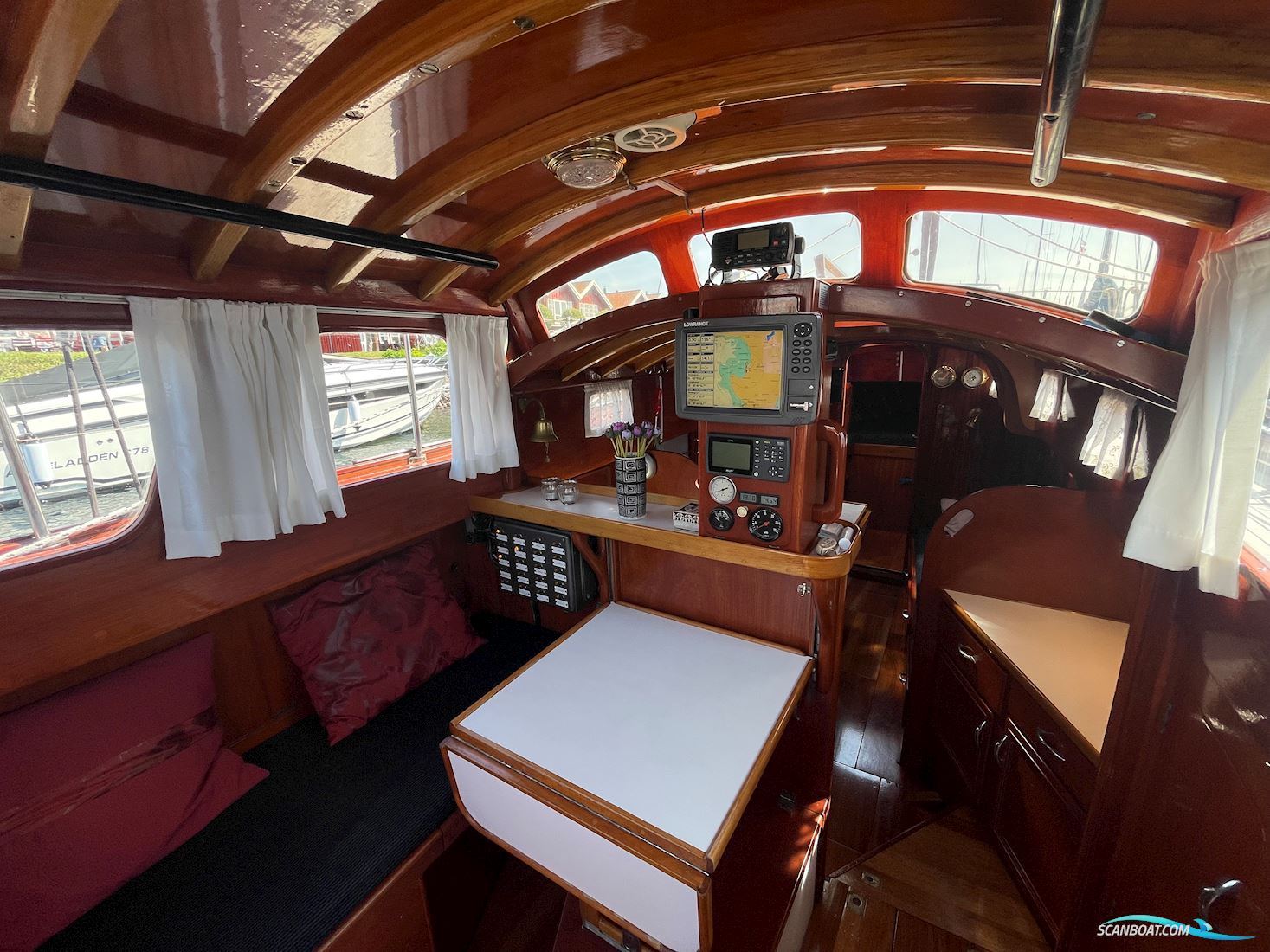 Mahogny Sejlbåd 32'