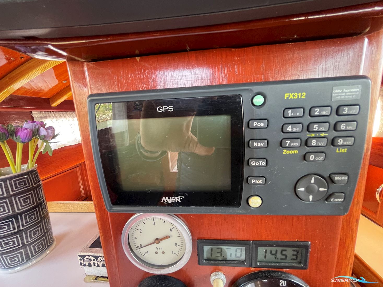 Mahogny Sejlbåd 32'