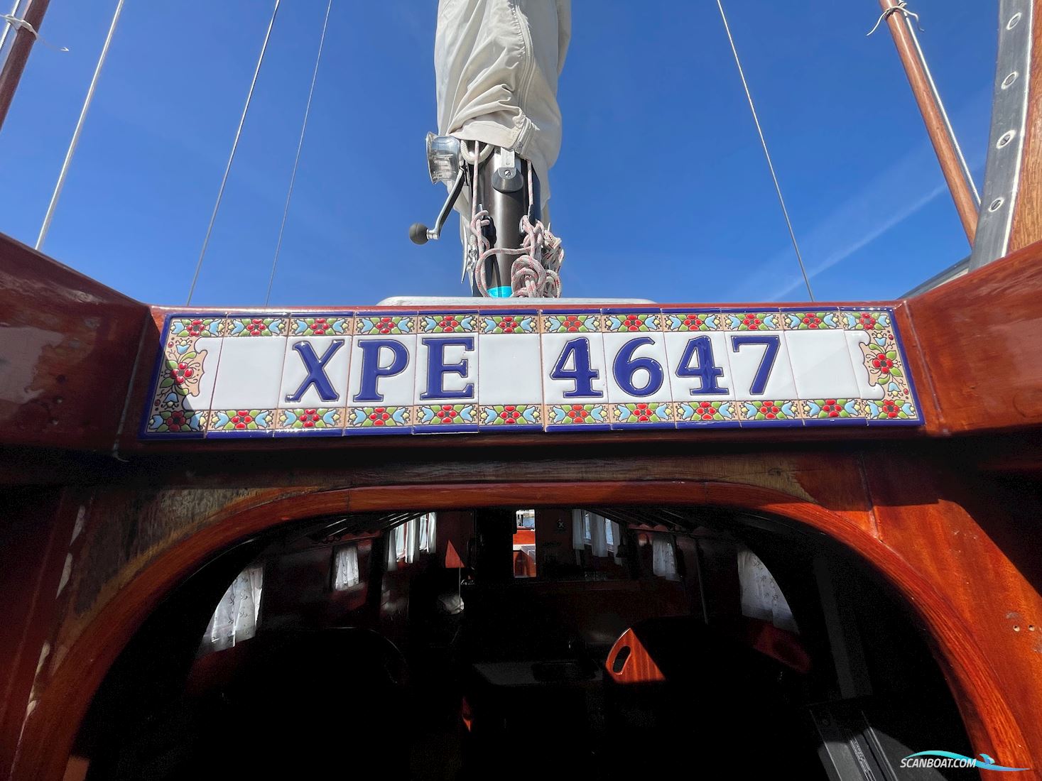 Mahogny Sejlbåd 32'