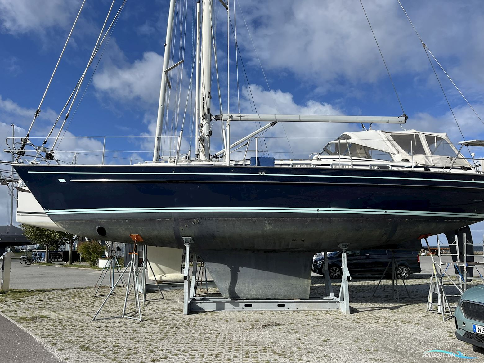 Malö 45 Classic Segelbåt 1999, med Vetus DT43 110hp motor, Sverige
