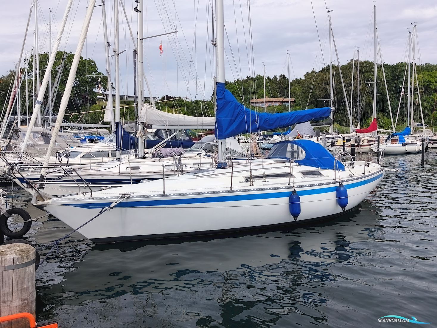 Mamba 34 Segelbåt 1977, med Volvo Penta MD2030 motor, Danmark