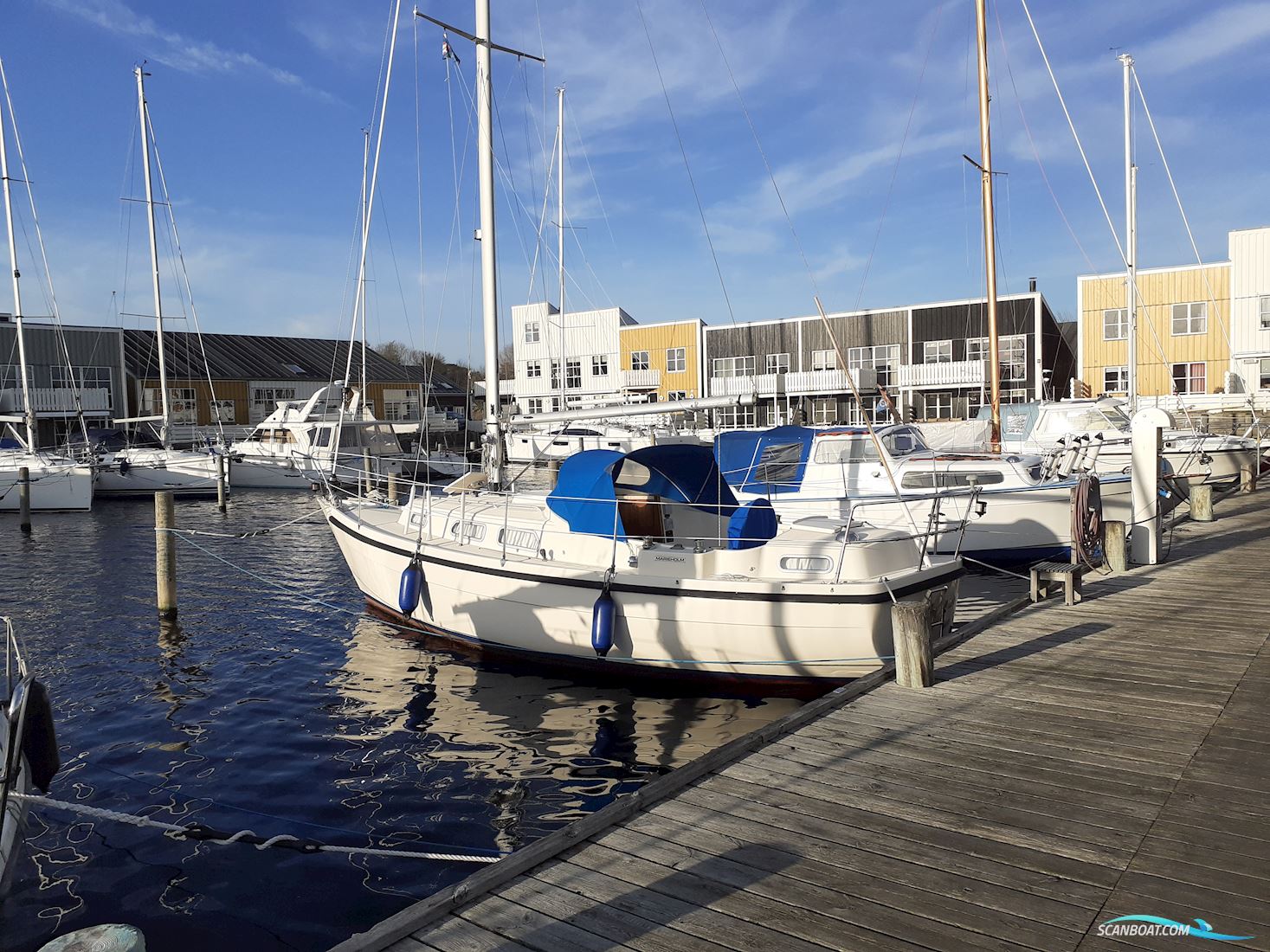 Marieholm 28 Segelbåt 1978, med Volvo Penta MD2020 motor, Danmark
