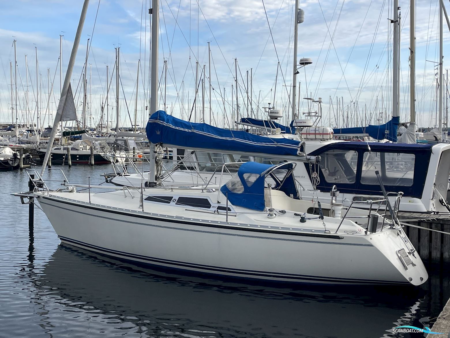 Maxi 999 Segelbåt 1986, med Sole motor, Danmark