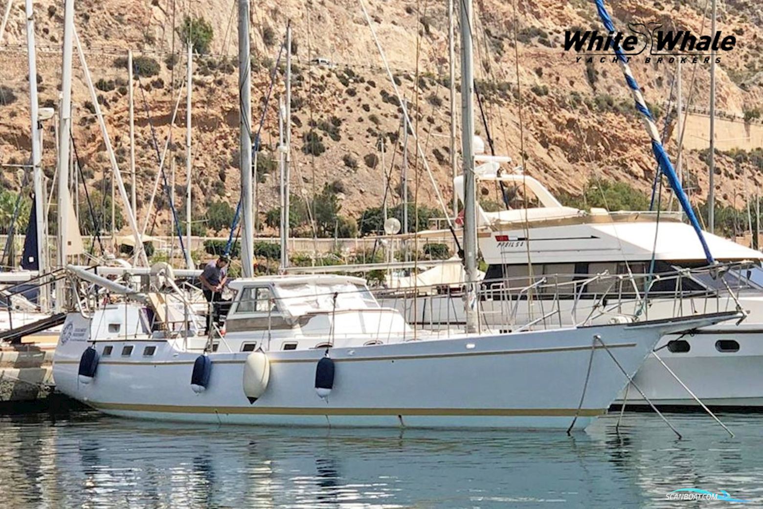 Mikado 56 Project Segelbåt 1980, med Perkins motor, Spanien