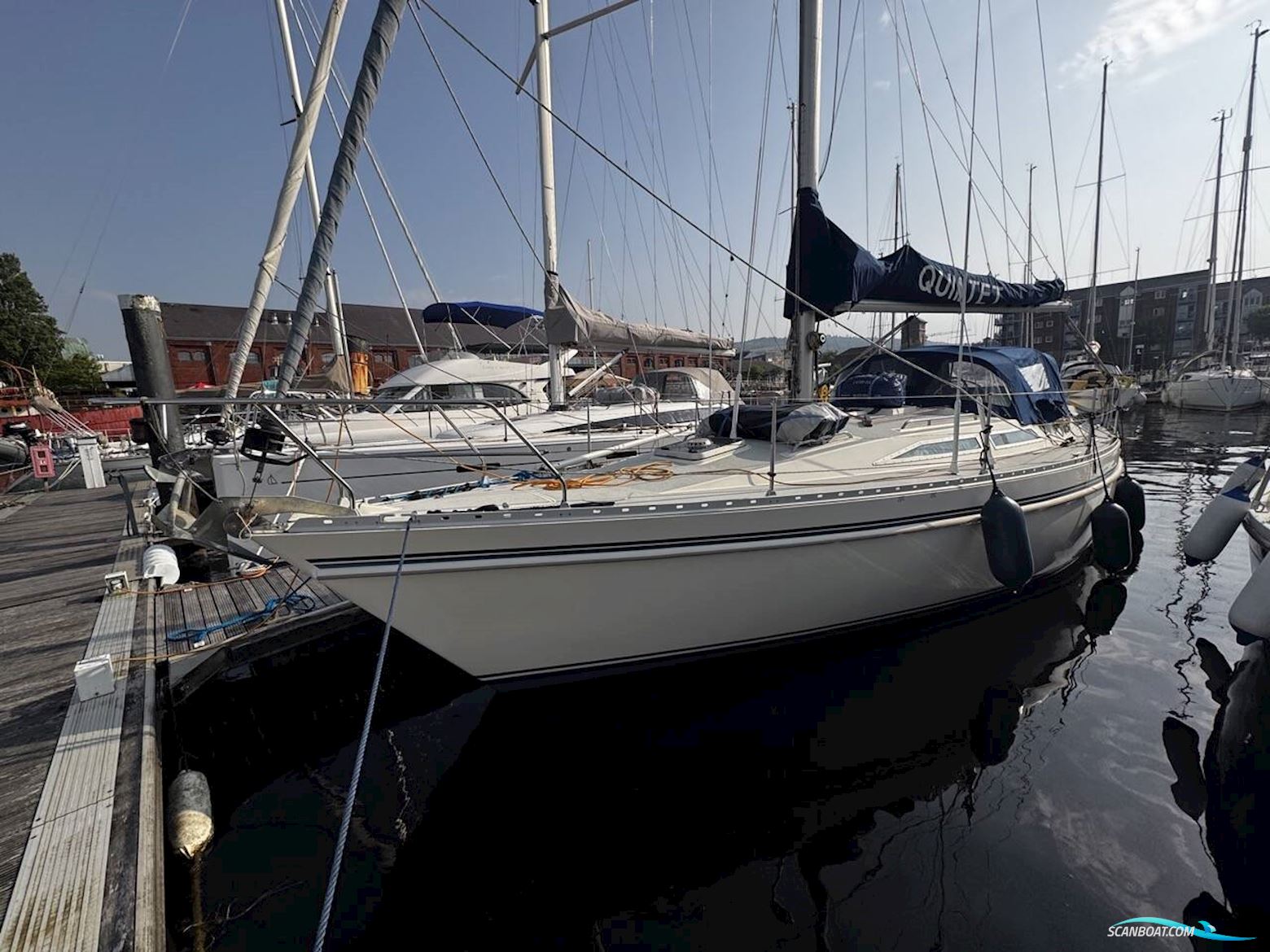 Moody 346 Segelbåt 1991, med Thornycroft T36 motor, England