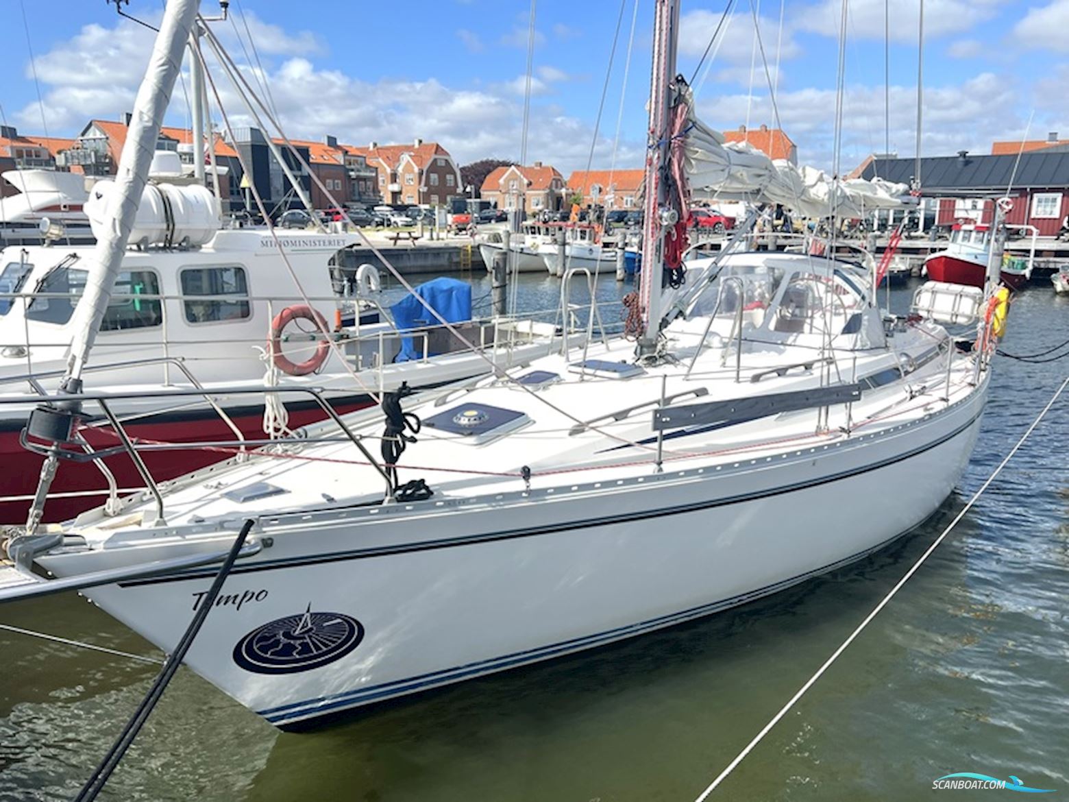 Moody 376 Segelbåt 1991, med Thornycroft motor, Danmark