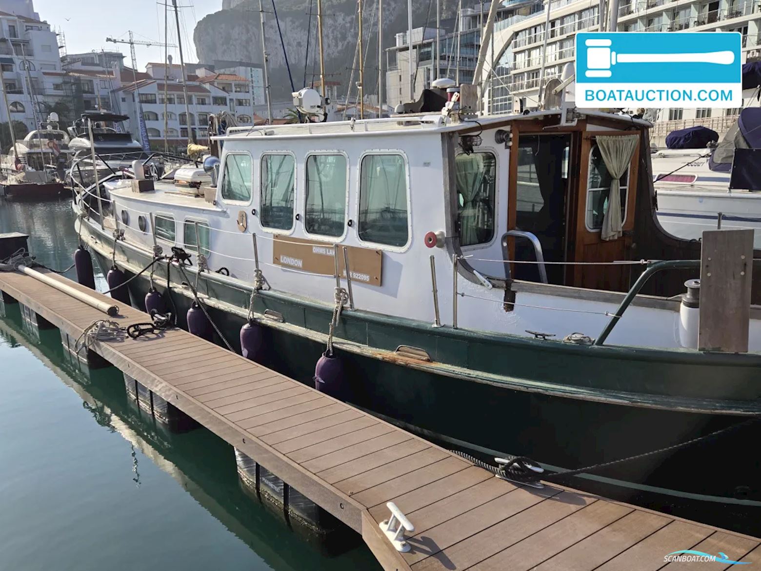 Motorsailer 1200 Segelbåt 1974, med Daf 575 motor, Holland