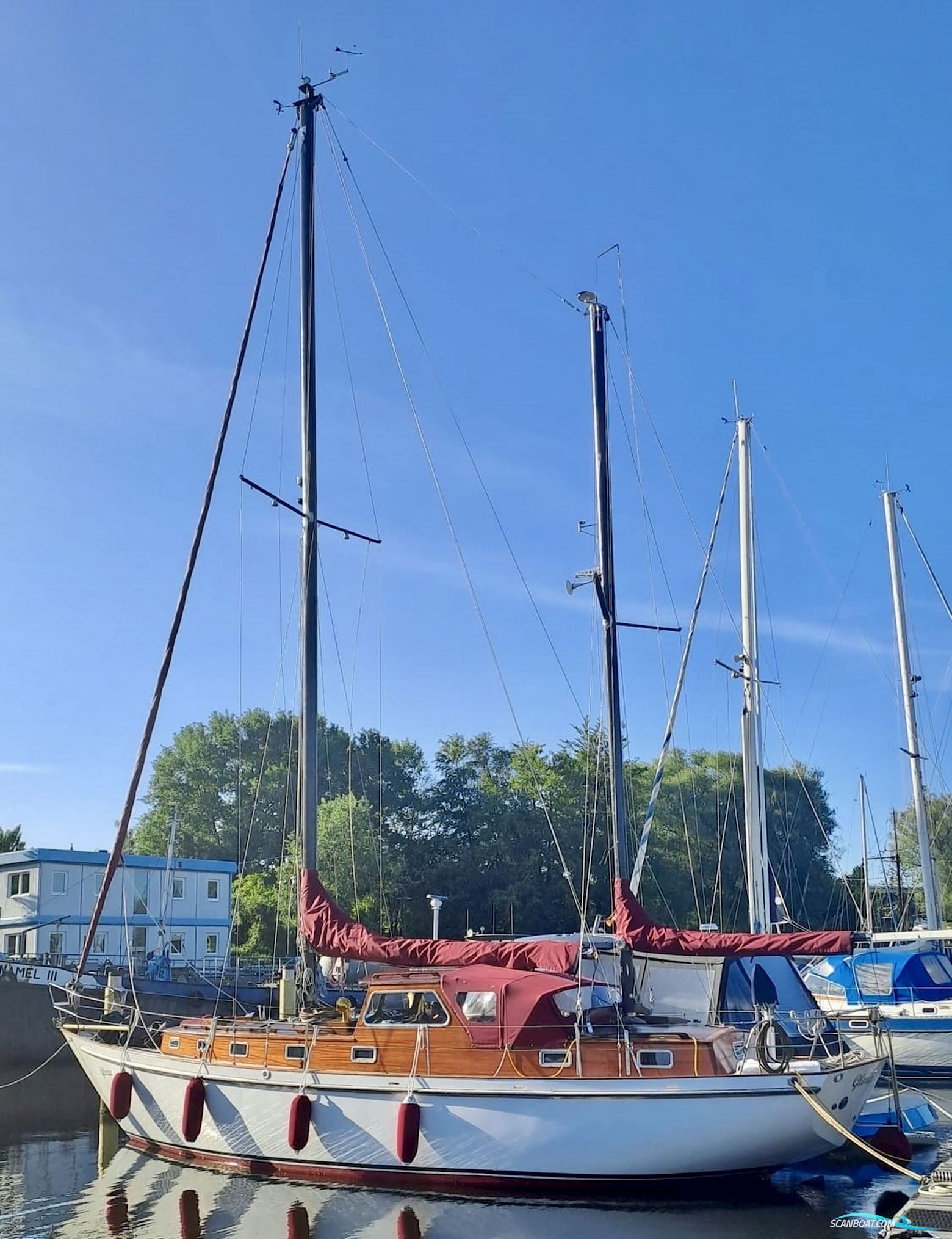 Motorsegler Calypso 43 Segelbåt 1976, med Volvo Penta motor, Tyskland
