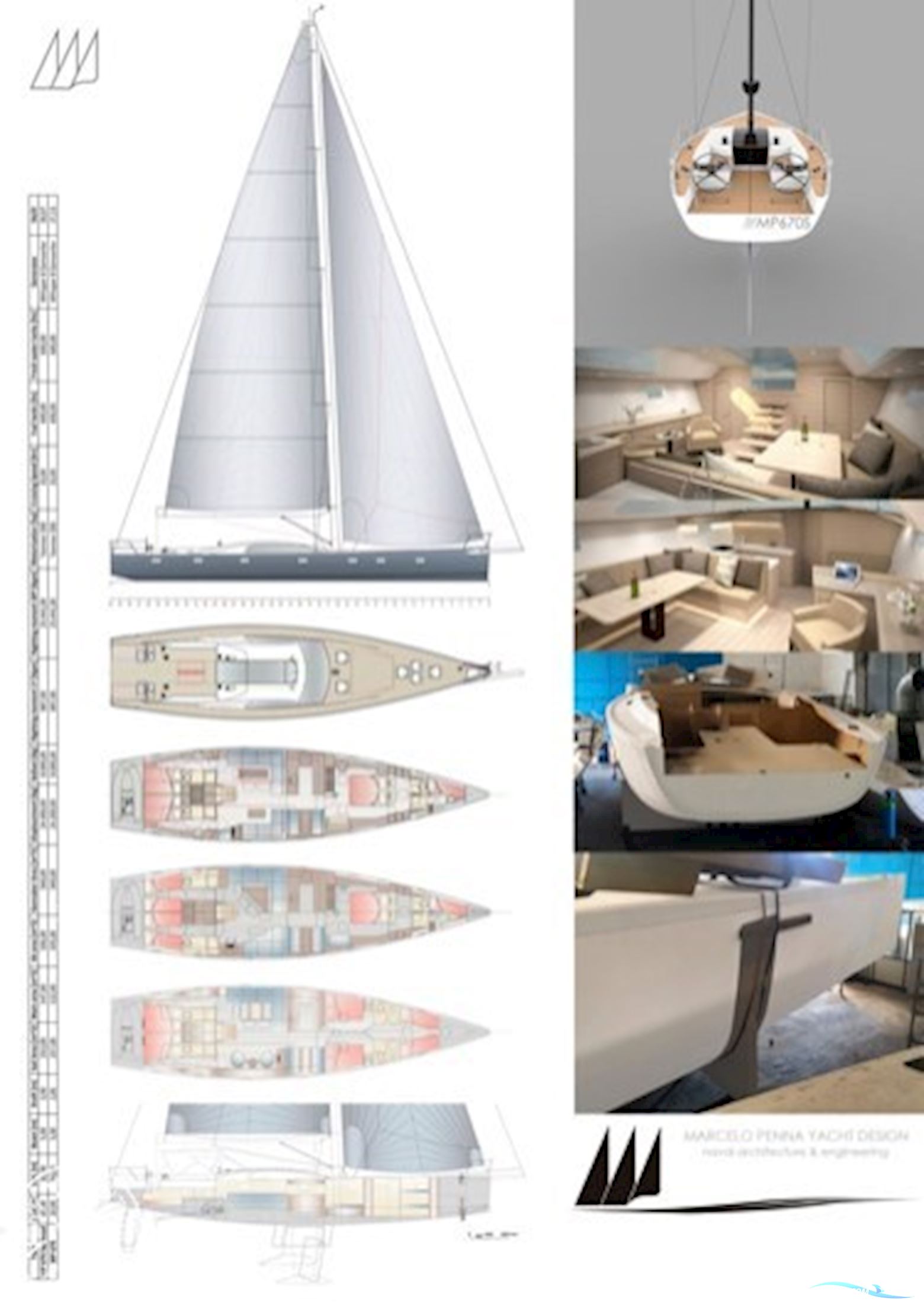 MP Yachts 670S Segelbåt 2021, Spanien