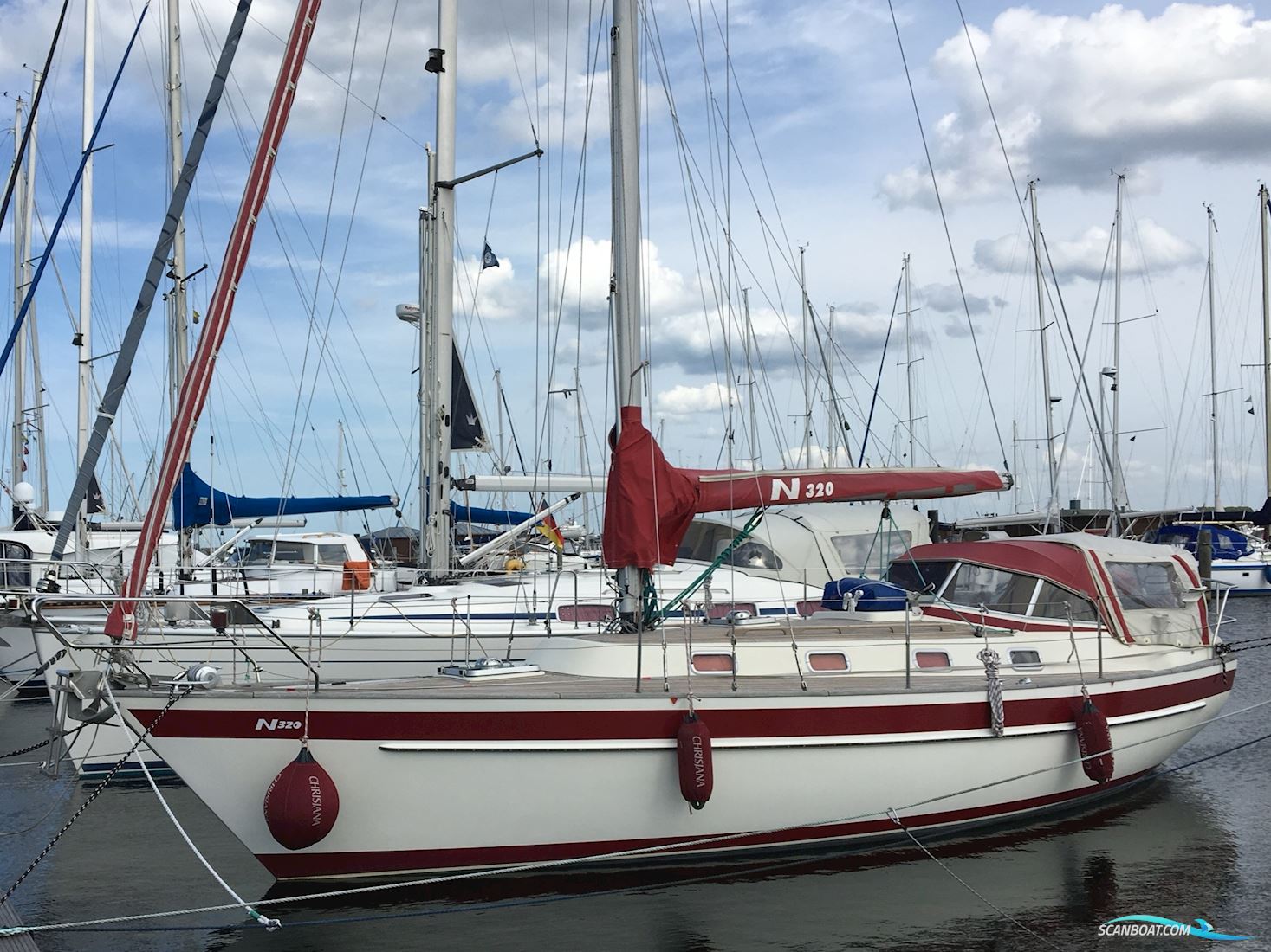 Najad 320 Segelbåt 1987, med Volvo Penta 2003 motor, Tyskland