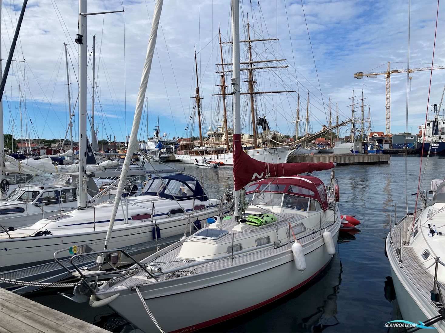 Najad 34  Segelbåt 1978, med Volvo Penta 2003T motor, Danmark