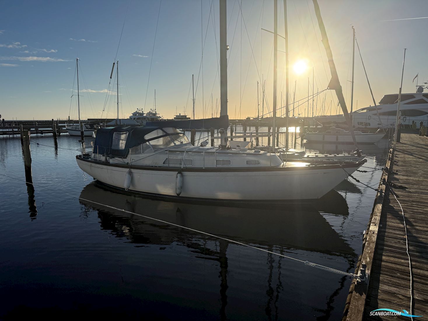 Najad 34 AK Segelbåt 1974, med Volvo Penta 2003 TURBO motor, Danmark