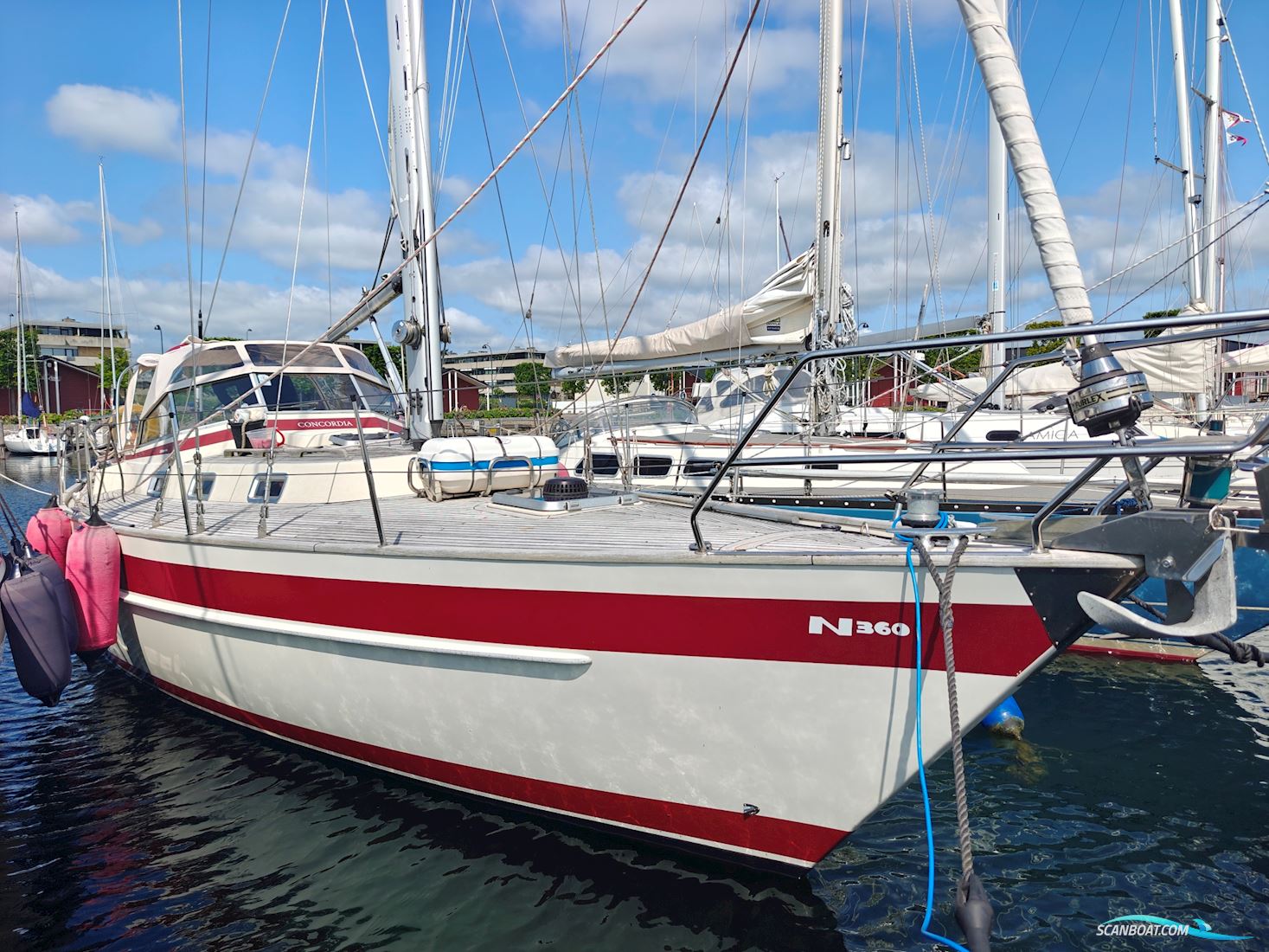 Najad 360 Segelbåt 1990, med Yanmar motor, Danmark