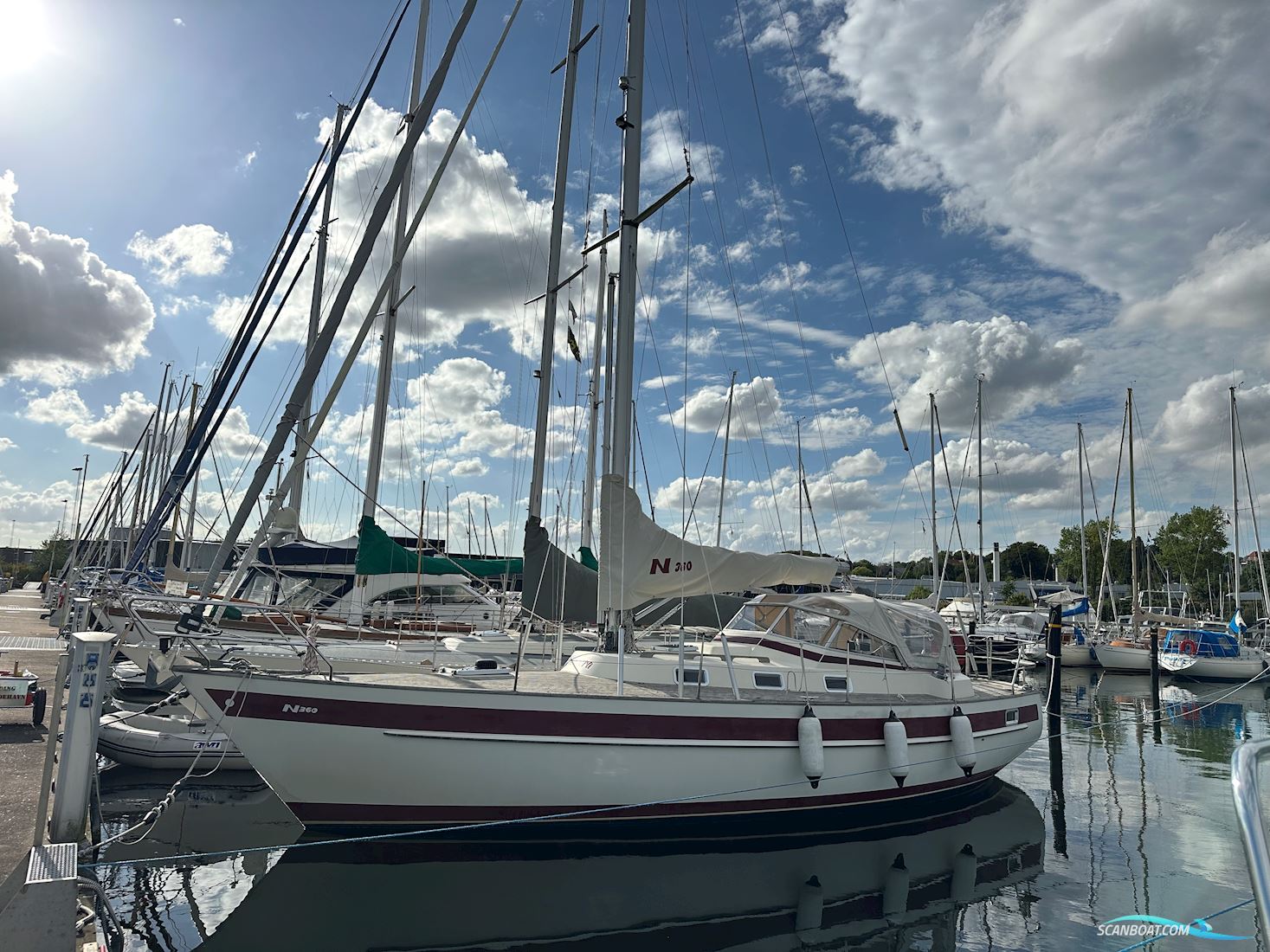 Najad 360 Segelbåt 1988, med Volvo Penta 2003T motor, Danmark