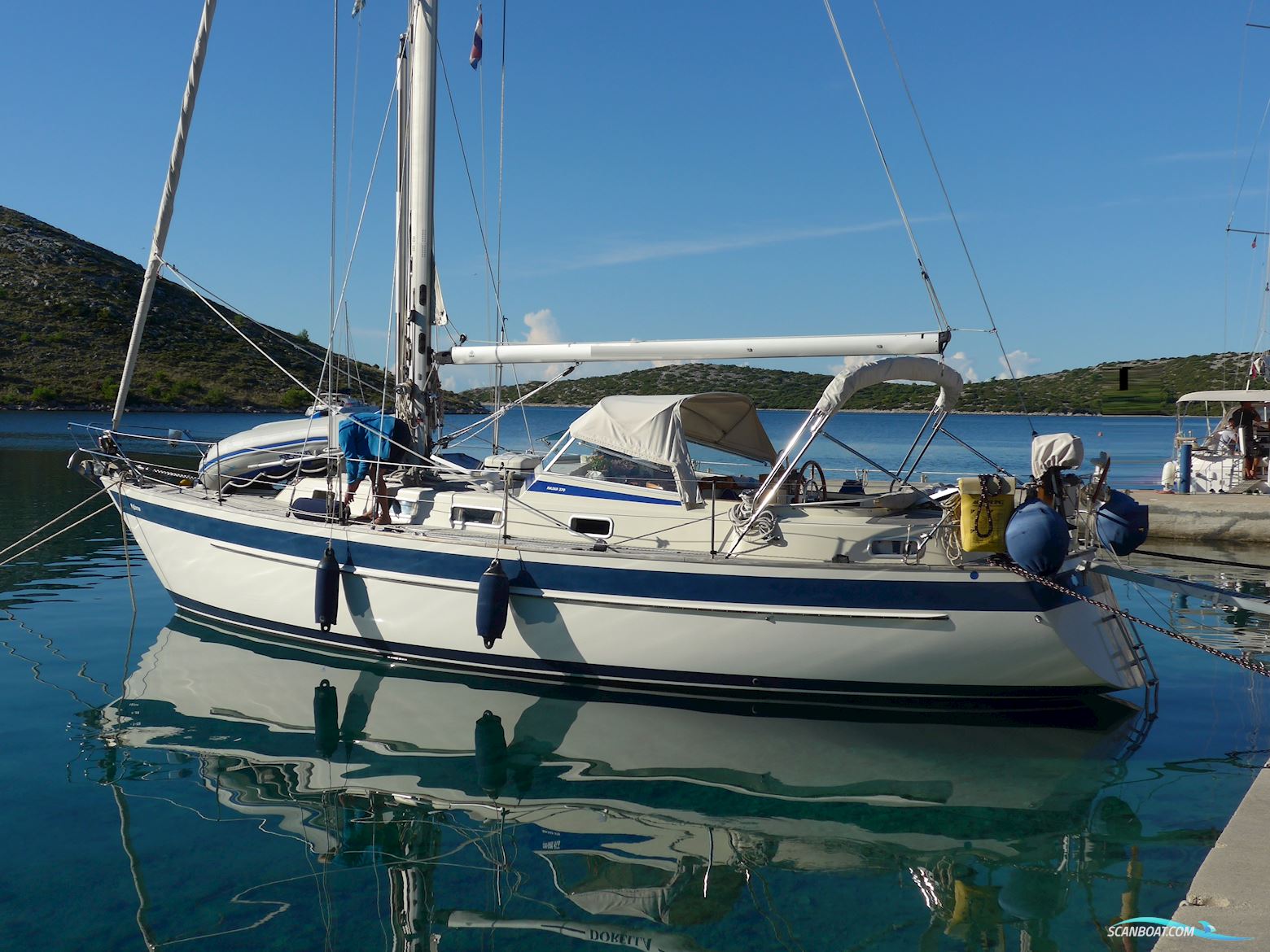Najad 370 Segelbåt 1993, med Volvo Penta MD22L motor, Kroatien