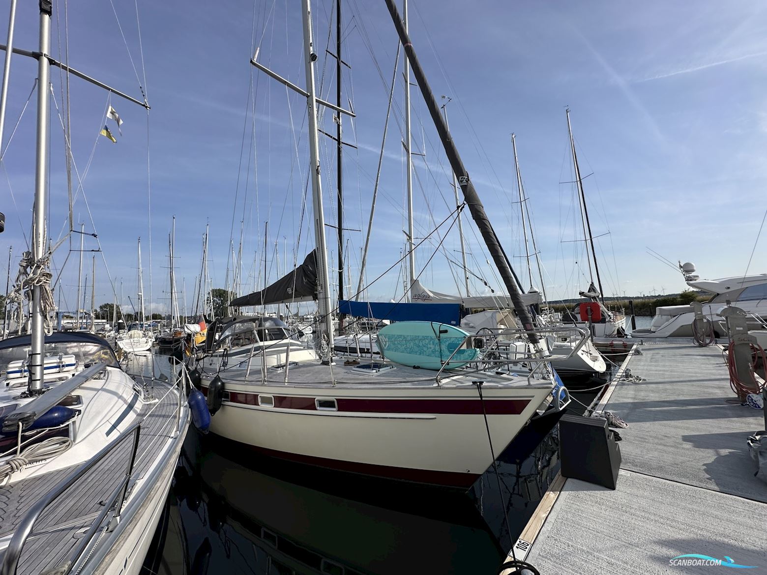 Najad 371 Segelbåt 1986, med Volvo Penta MD21B75
 motor, Tyskland