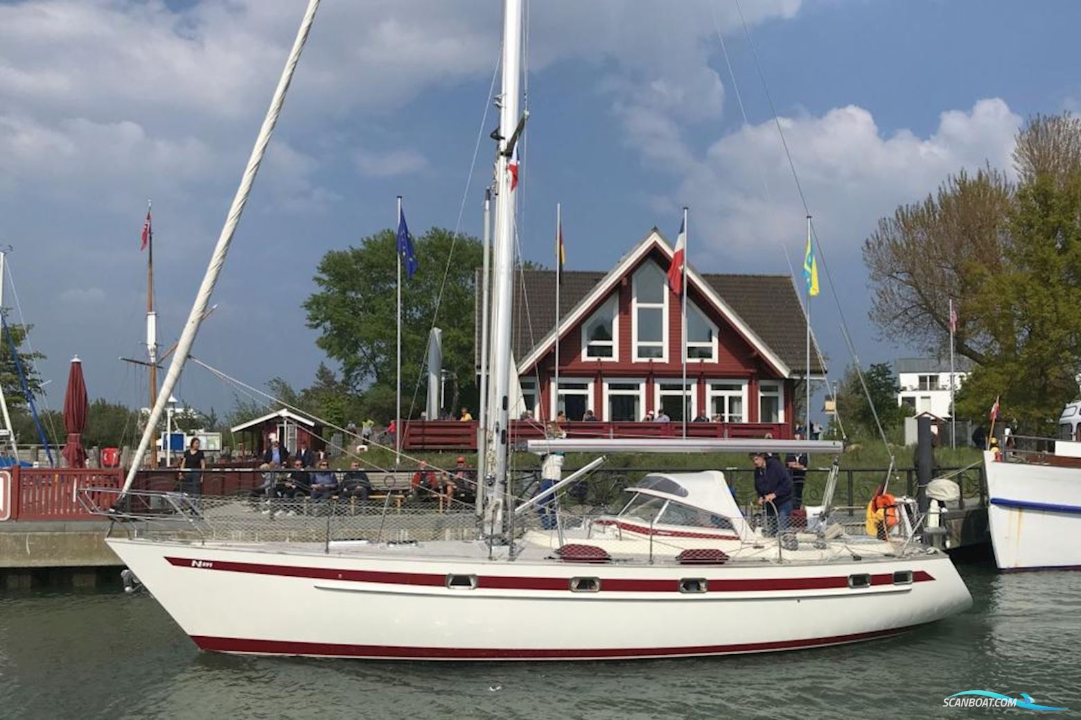 Najad 391 Segelbåt 1995, med Nanni 5.280 HE motor, Tyskland