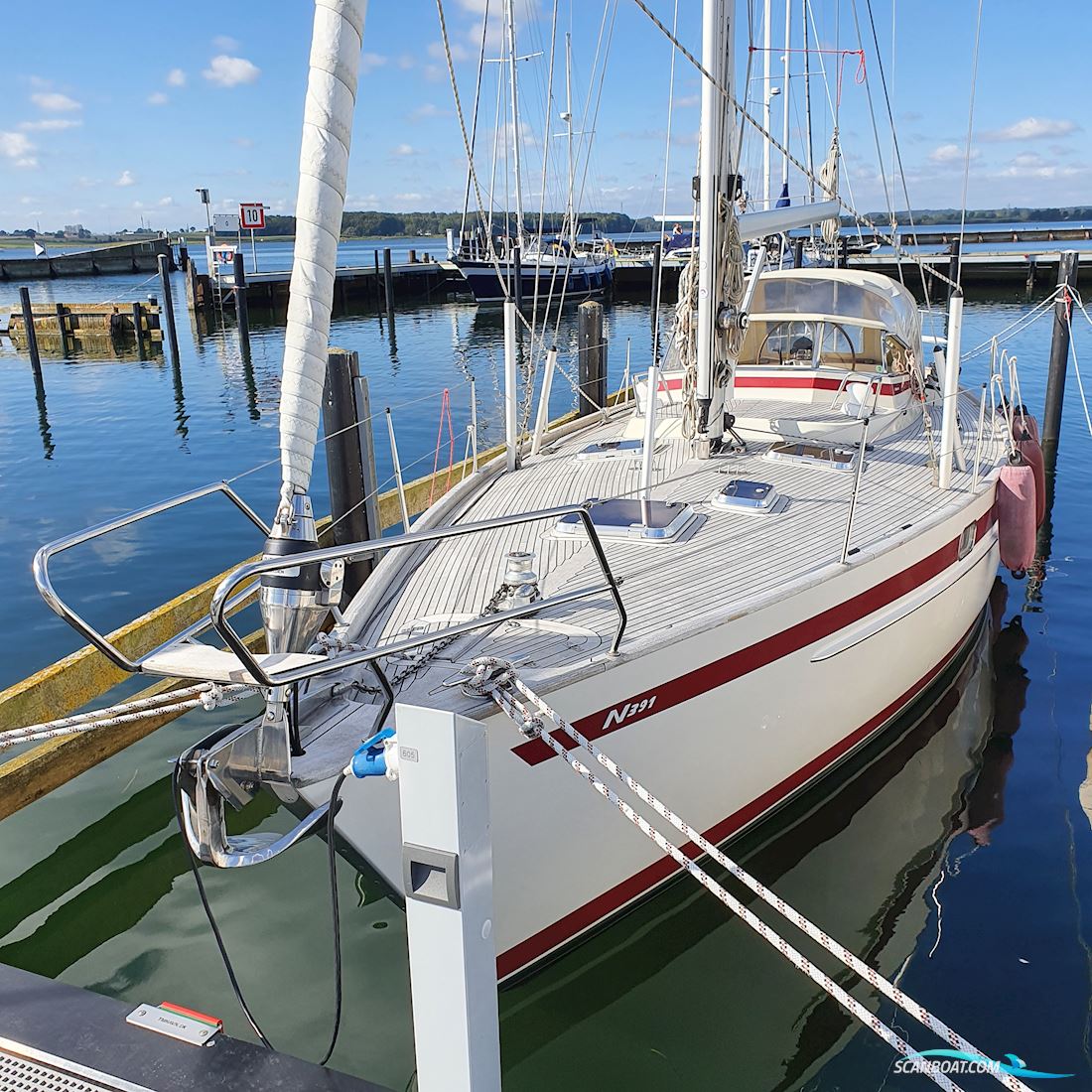 Najad 391 Segelbåt 1999, med Yanmar 4JH3-TBE motor, Tyskland