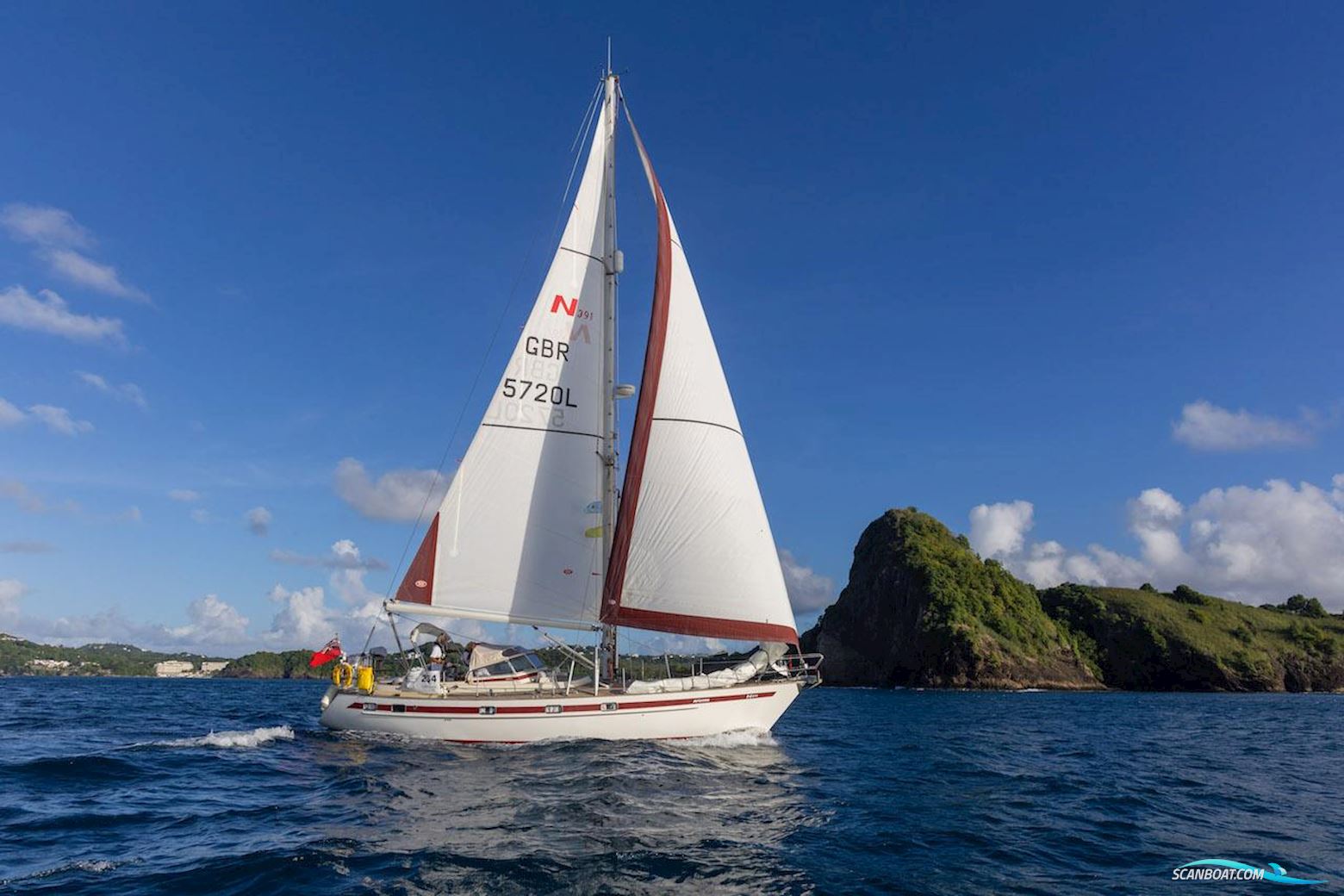 Najad 391 Segelbåt 1997, med Yanmar motor, England