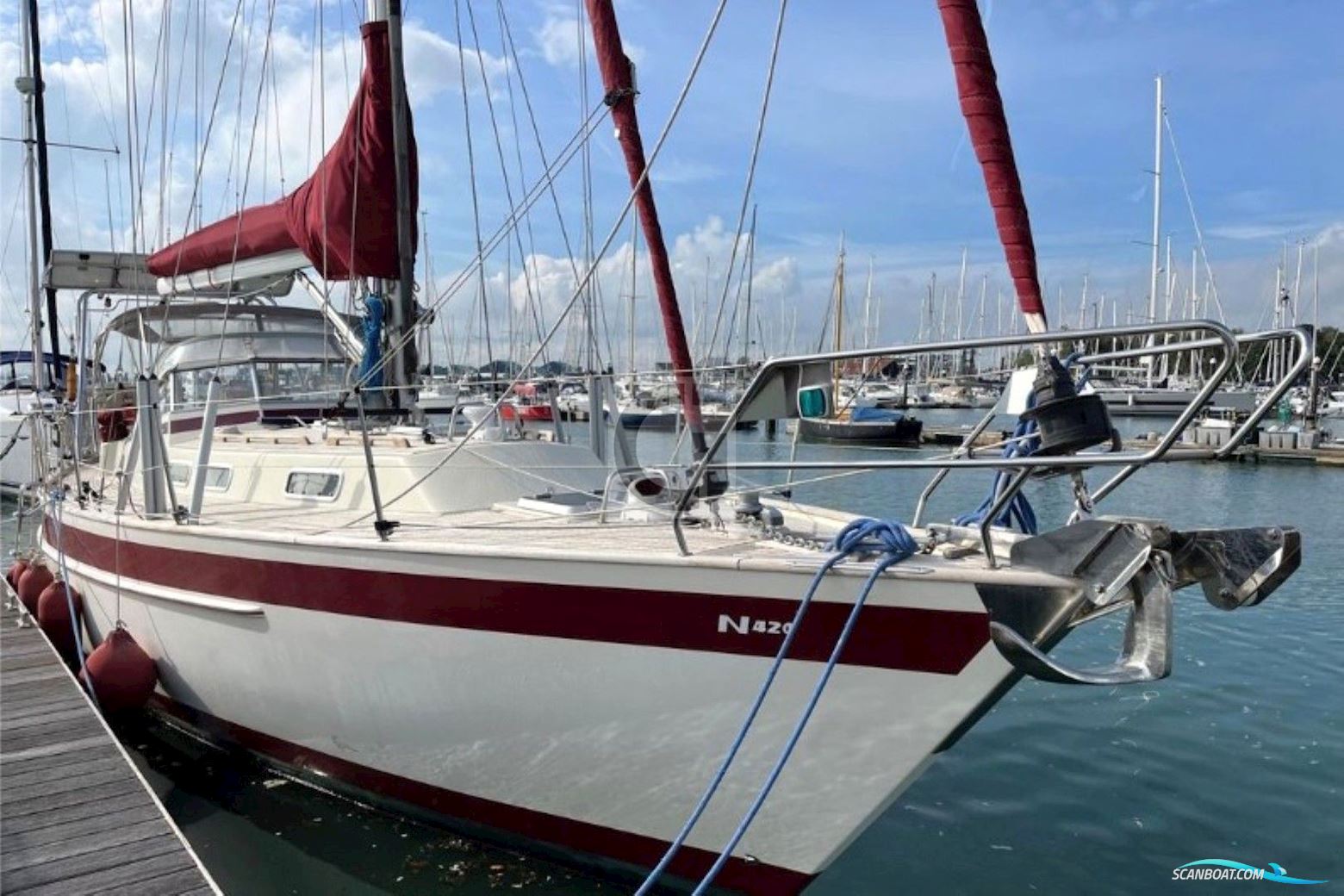 Najad 420 Segelbåt 1993, med Volvo Penta MD31A motor, England