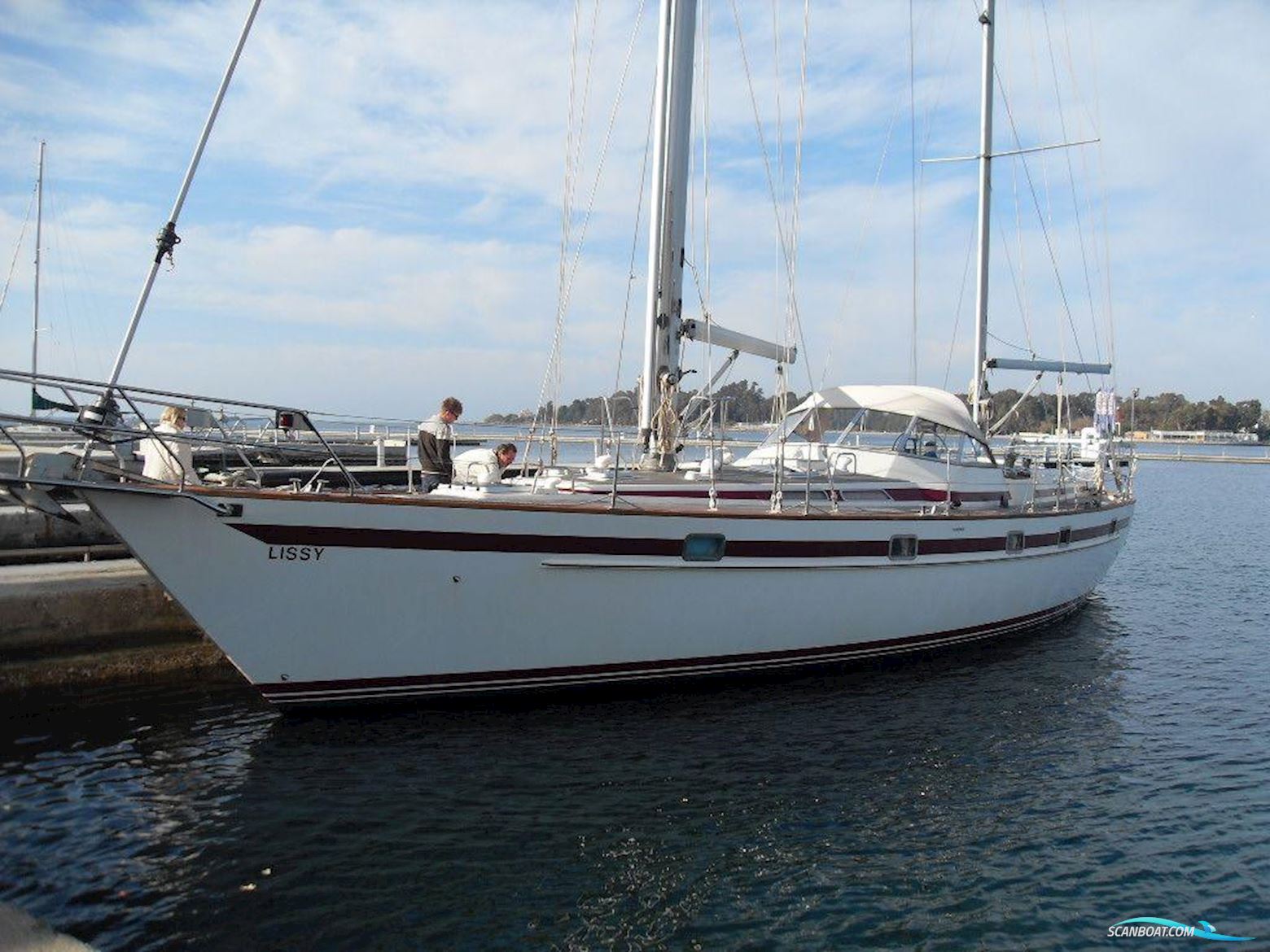 Najad Aphrodite 51 Segelbåt 1992, med Yanmar B4JH2 TE 4 Zylinder motor, Tyskland