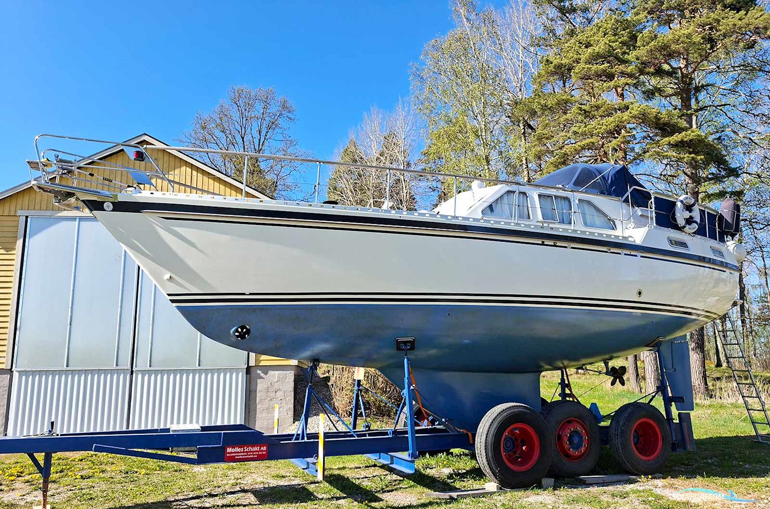 Nauticat 35 Segelbåt 1988, med Yanmar 4JH2E motor, Sverige